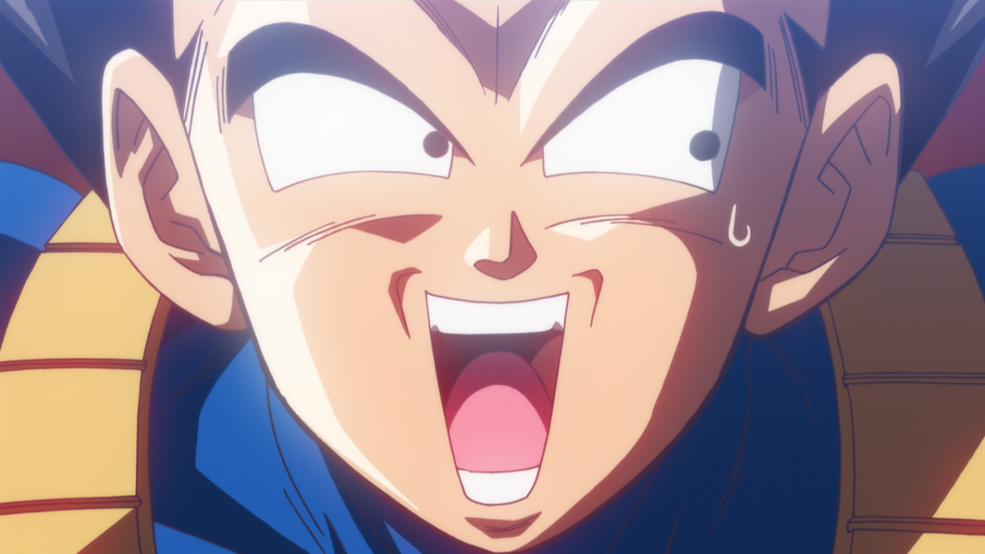 Vegeta dances for Beerus