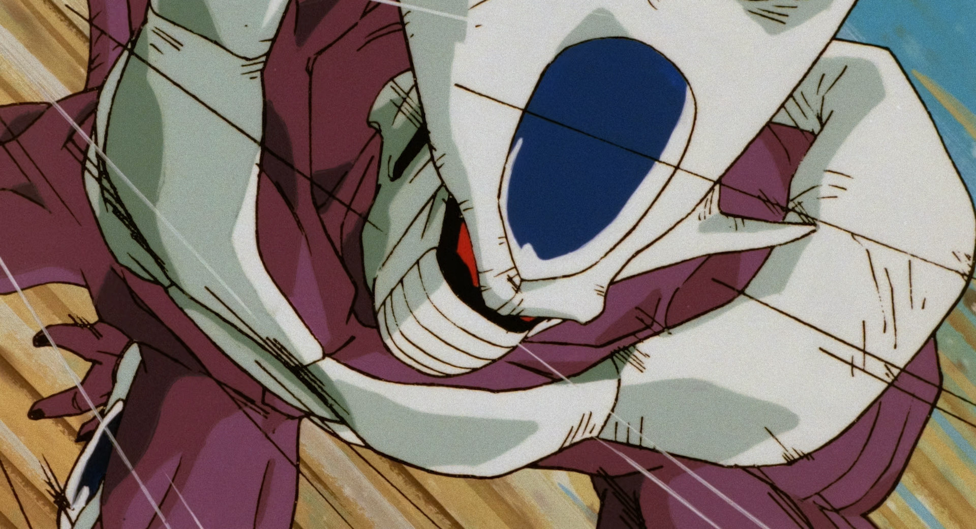 Coola attacks Goku in his final form