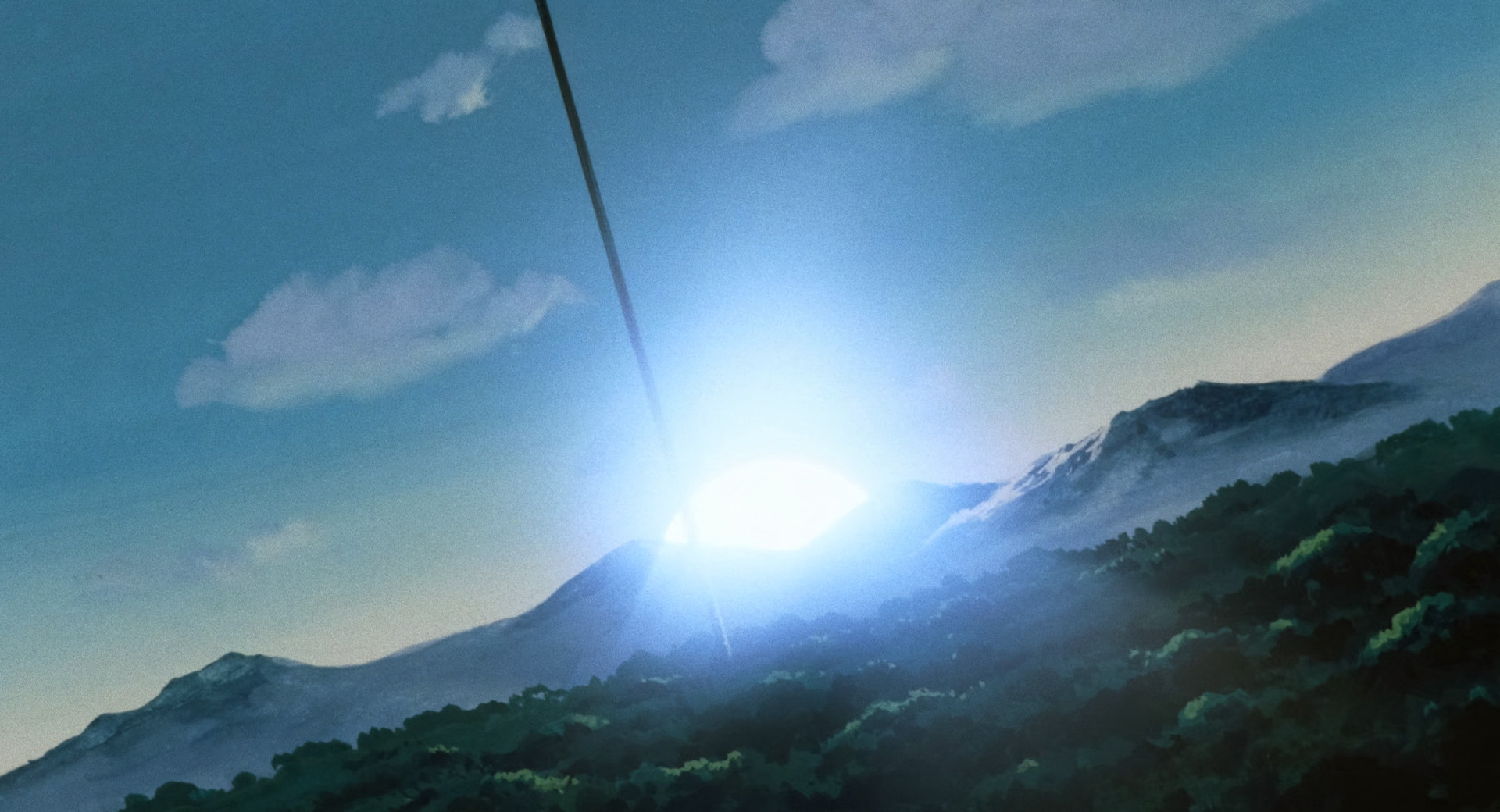 Gohan and Hire Dragon visit Karin Tower in the morning