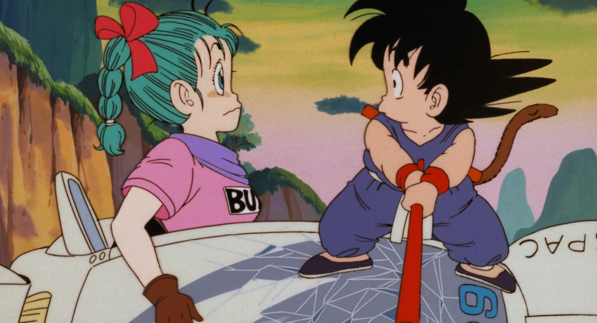 Goku meets Bulma