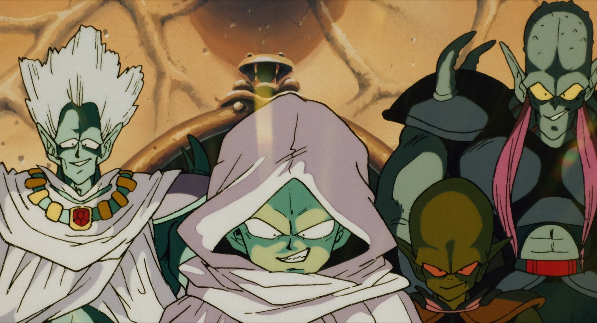 Garlic Jr. and his minions prepare to summon Shen Long