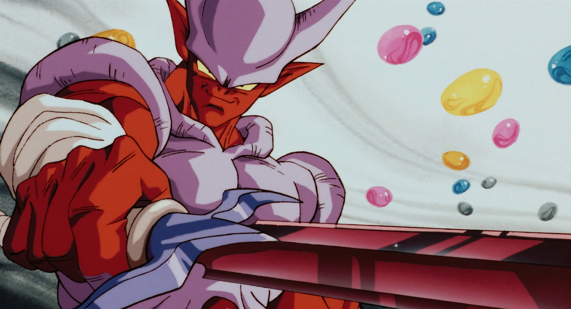 Janemba holds his sword