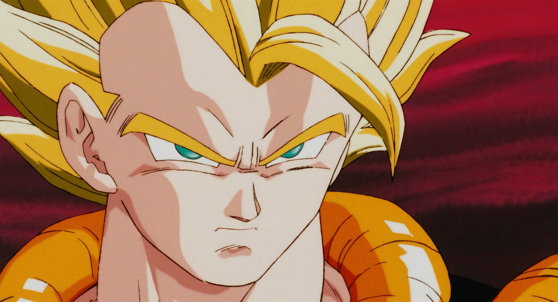 Gogeta stares down Janemba