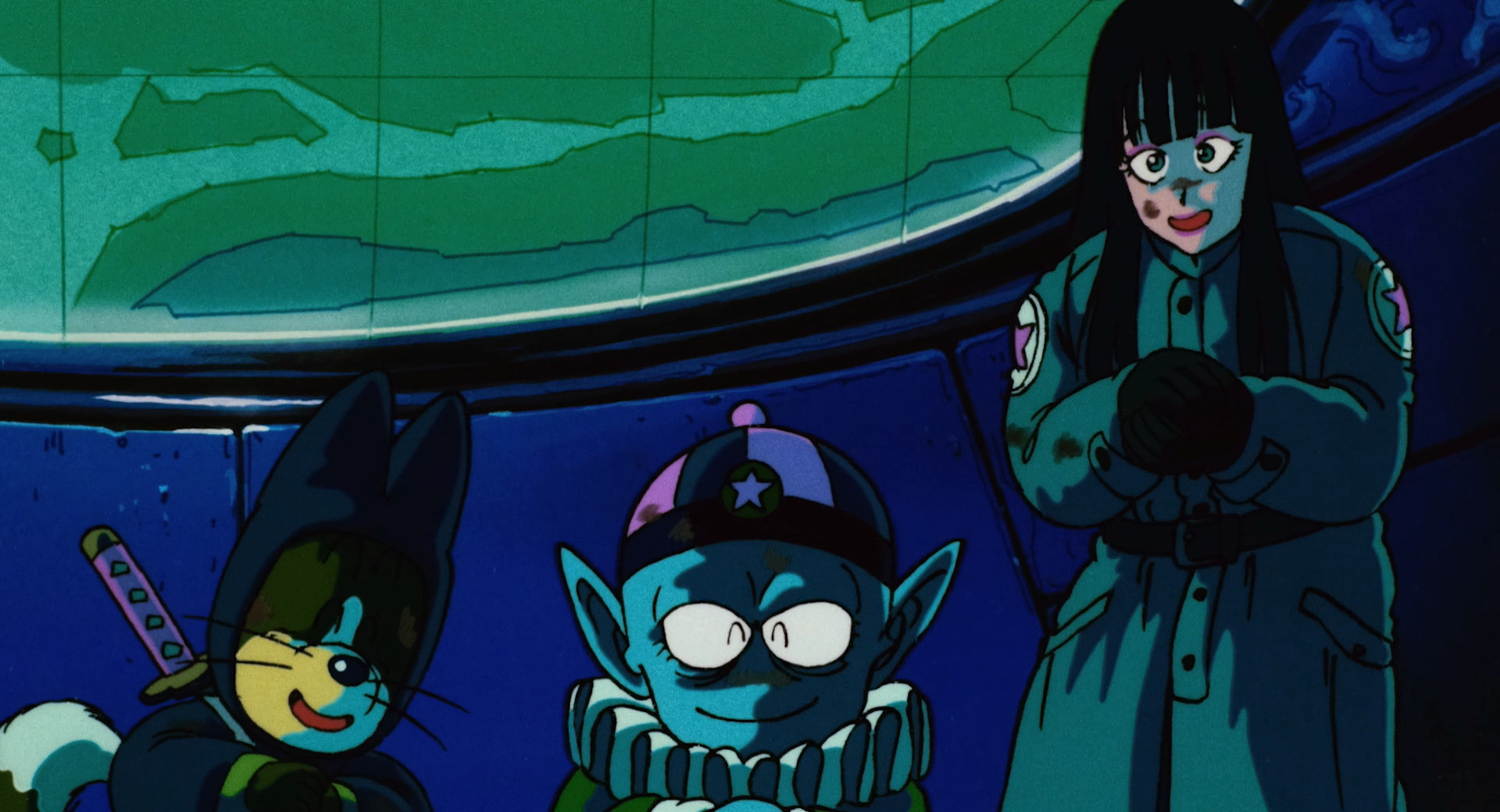 The Pilaf gang build a Dragon Radar