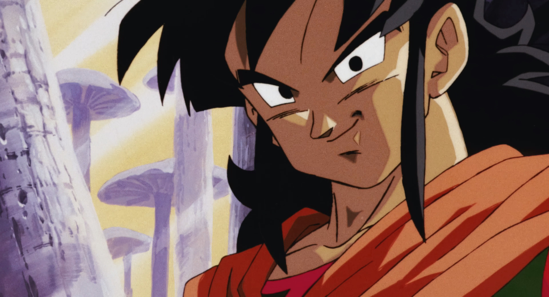 Yamcha confronts Goku and Oolong