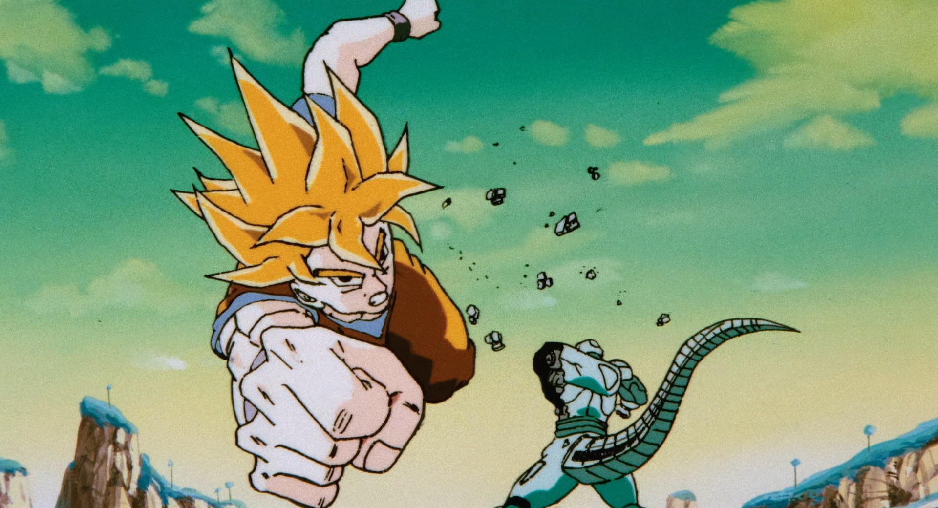 Sample of Goku's fight with Metal Coola