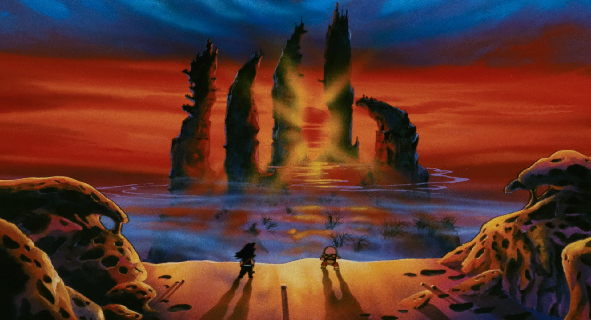 Establishing shot of the Devil's Hand