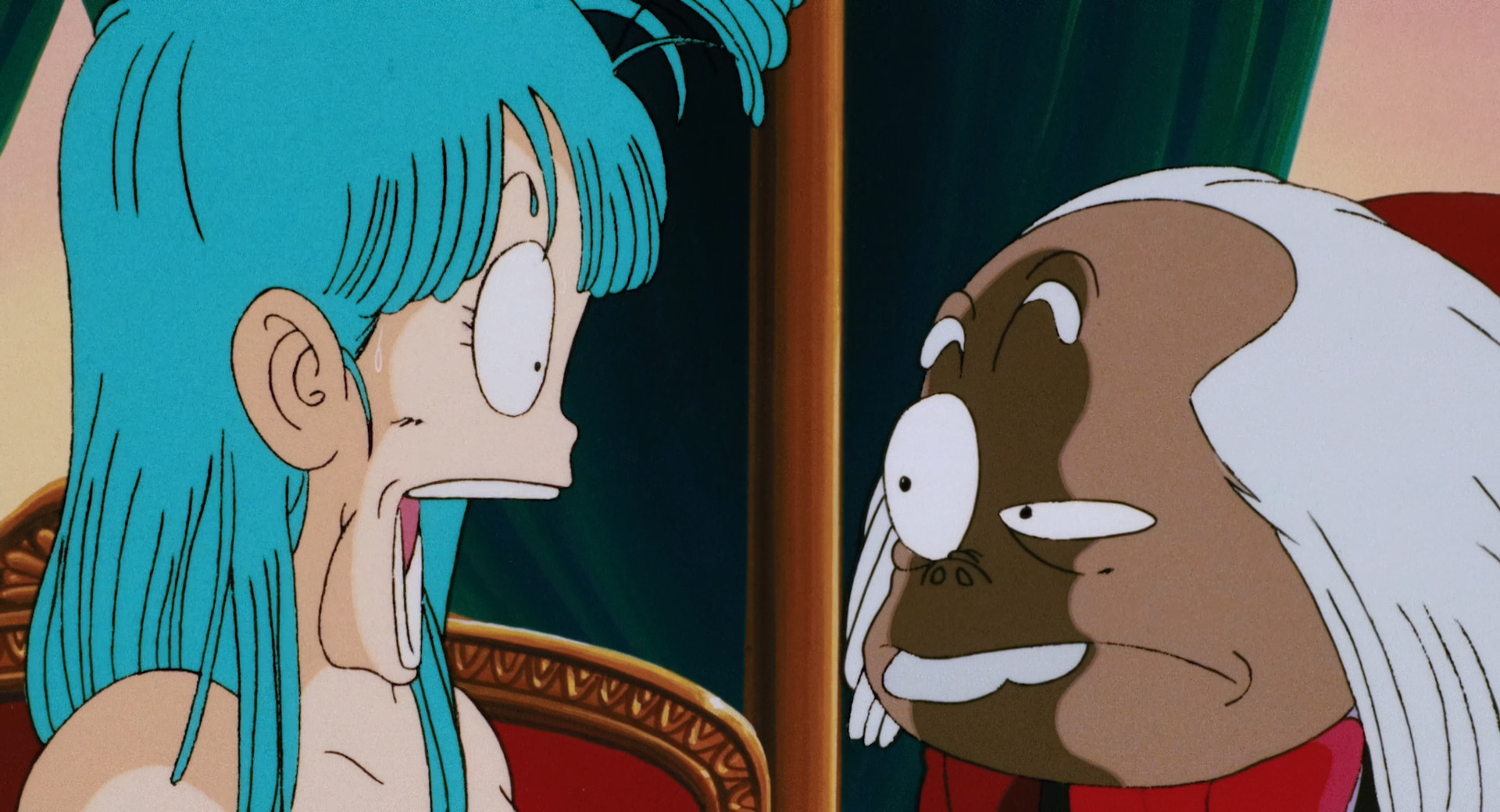 Bulma sees Lucifer's butler