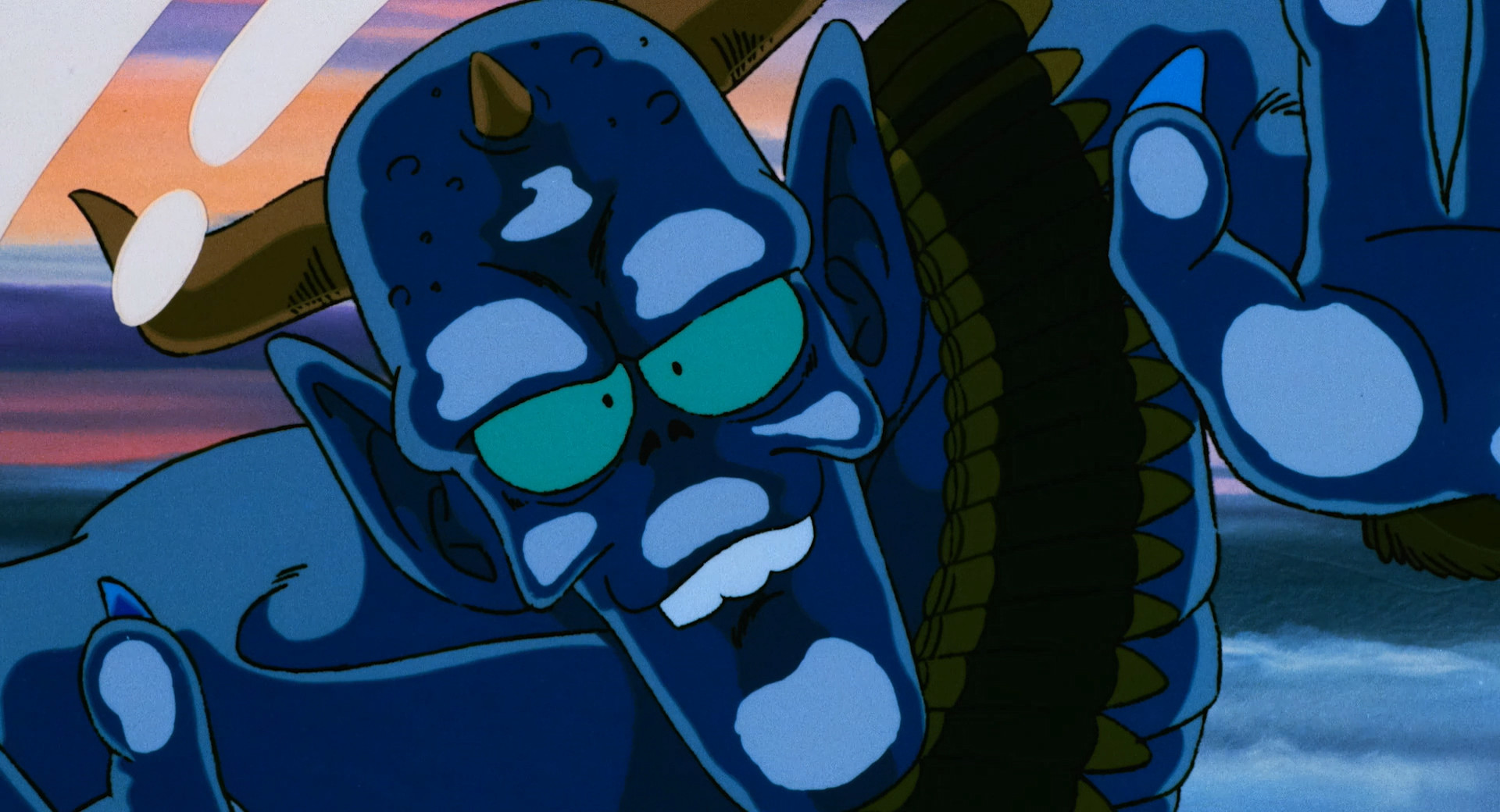 A monster scares Yamcha and company