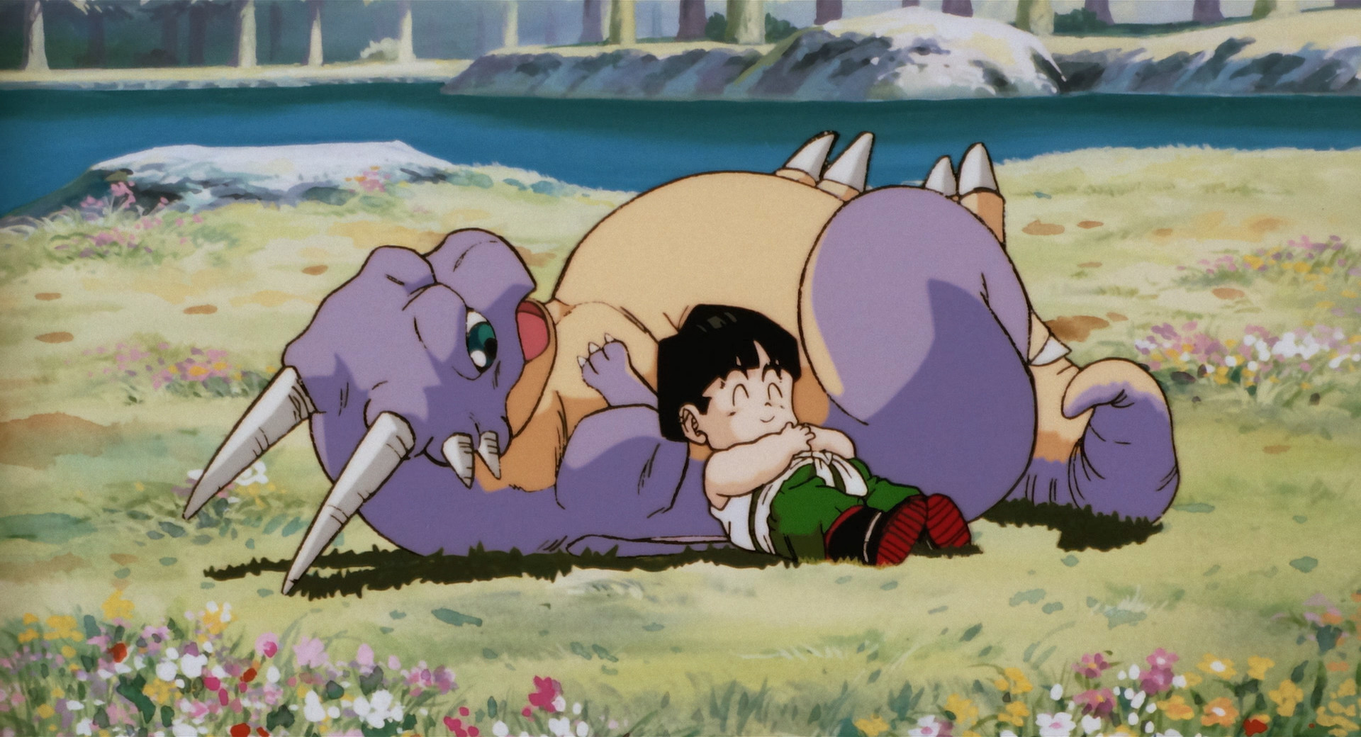 Gohan spends time with Hire Dragon